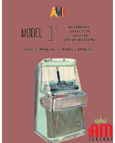 AMI Jukebox Manual Models I-200 and I-120 Automatic Select (1958) Ami Rowe 1 - Shop I'm Jukebox 