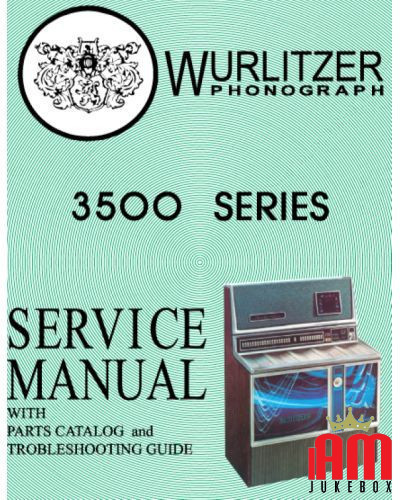 Handbuch in italienischer WURLITZER3500-3510-3560 ZODIAC