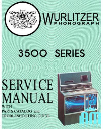 Manuale in italiano Jukebox WURLITZER i Modello 3500-3510-3560 ZODIAC (juke box) Wurlitzer 1 - Shop I'm Jukebox 