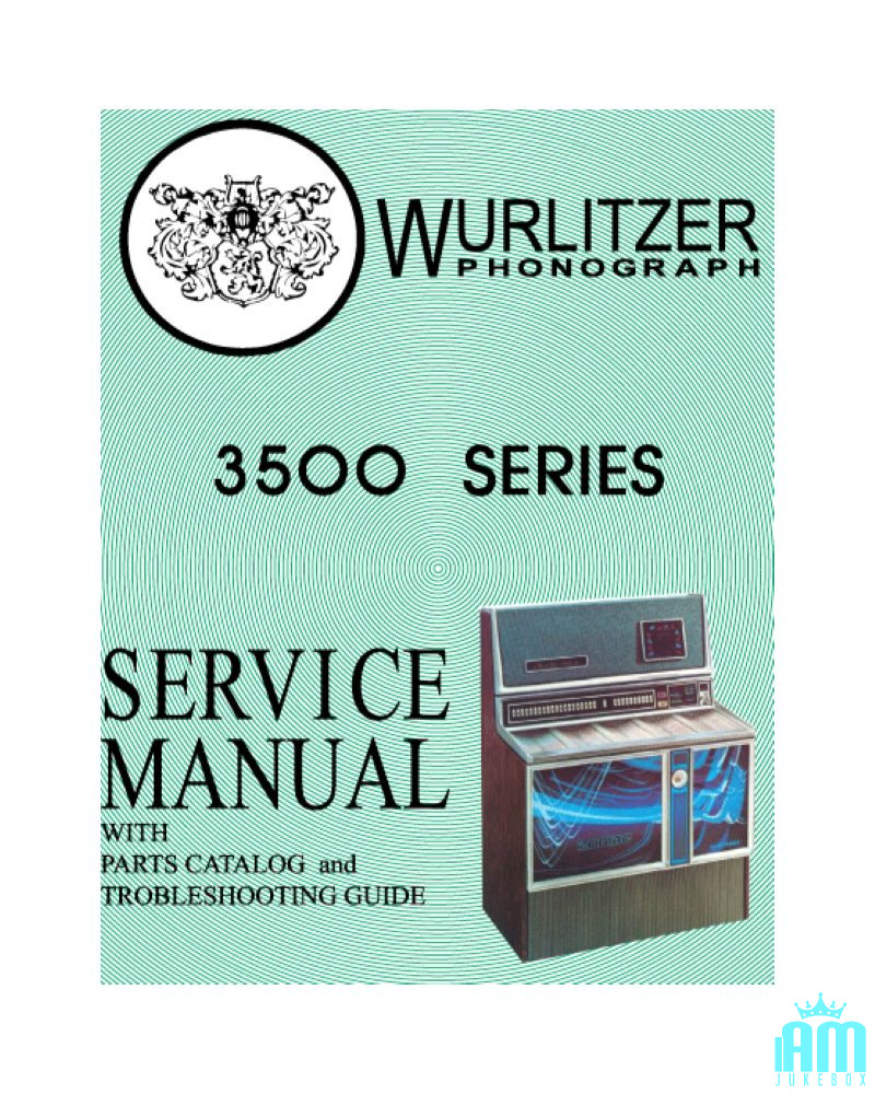 Manual in Italian Jukebox WURLITZER i Model 3500-3510-3560 ZODIAC (juke box) Wurlitzer 1 - Shop I'm Jukebox 
