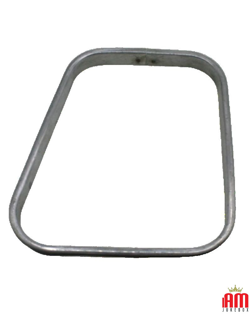 Aluminum right side glass retainer frames, Wurlitzer X11