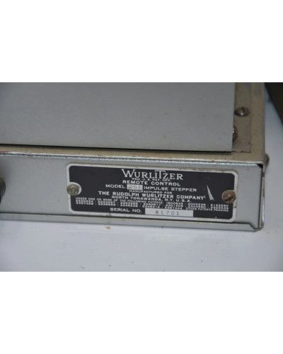 Wurlitzer Stepper Modell 257, Original für 1800 - 2404 Wurlitzer -Ersatzteile Wurlitzer Zustand: Nicht getestet [product.supplie