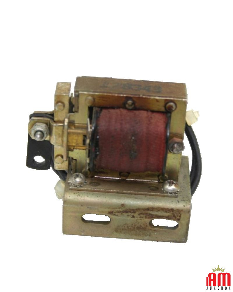 Seeburg LS1 LS2 Latch Solenoid Assembly 411712 - 6 ohm - with connection