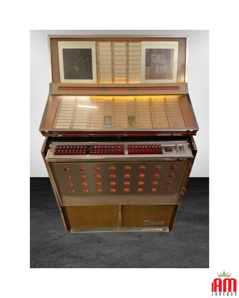 Jukebox Rowe AMI Tropicana JBM-200 del 1964 Jukebox Ami Rowe Ami Rowe Condizione: visto e piaciuto [product.supplier] 1 Jukebox 