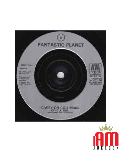 Carry On Columbus [Fantastic Planet] - Vinyle 7", 45 tours, Single [product.brand] 1 - Shop I'm Jukebox 