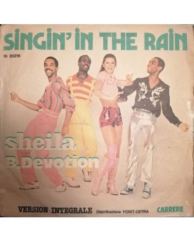 Singin' In The Rain [Sheila & B. Devotion] - Vinyl 7", 45 RPM