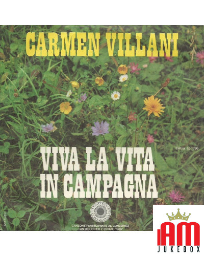 Viva La Vita In Campagna [Carmen Villani] - Vinyl 7", 45 RPM [product.brand] 1 - Shop I'm Jukebox 