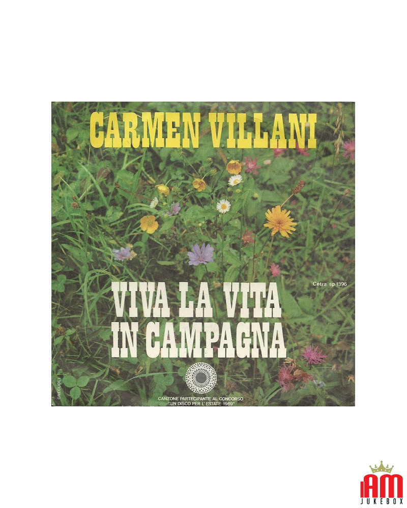 Viva La Vita In Campagna [Carmen Villani] - Vinyl 7", 45 RPM [product.brand] 1 - Shop I'm Jukebox 