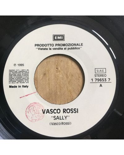 Sally   Emozione [Vasco Rossi,...] - Vinyl 7", 45 RPM, Promo