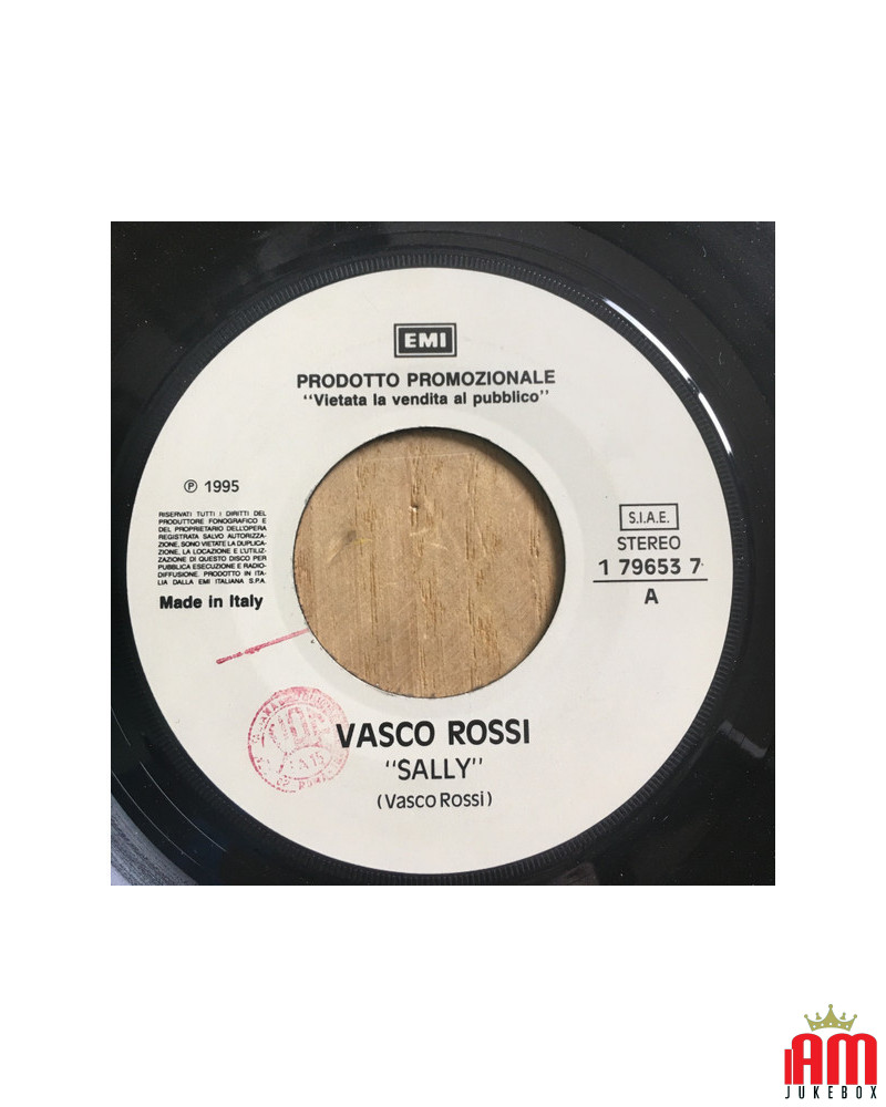 Sally Emozione [Vasco Rossi,...] - Vinyl 7", 45 RPM, Promo [product.brand] 1 - Shop I'm Jukebox 