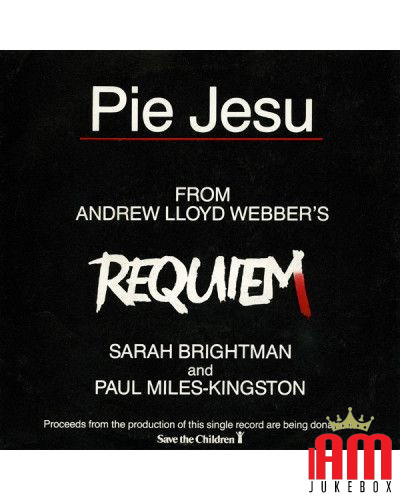 Pie Jesu [Sarah Brightman,...] - Vinyl 7", 45 RPM, Single, Stereo