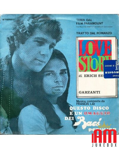 Love Story (Tema Dal Film Paramount "Love Story") [Vincenzo Tempera] - Vinyl 7", 45 RPM, Promo