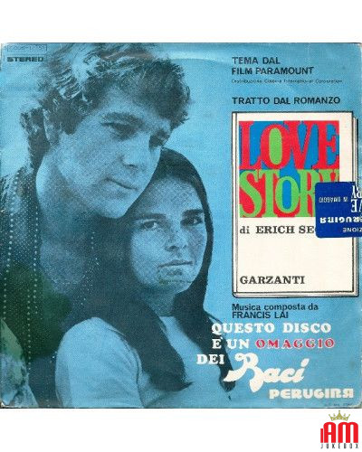 Love Story (Tema Dal Film Paramount "Love Story") [Vincenzo Tempera] - Vinyl 7", 45 RPM, Promo