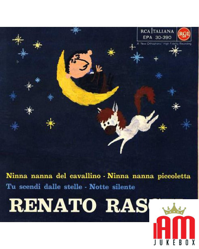 Silent Night [Renato Rascel] - Vinyl 7", 45 RPM, EP, Mono [product.brand] 1 - Shop I'm Jukebox 