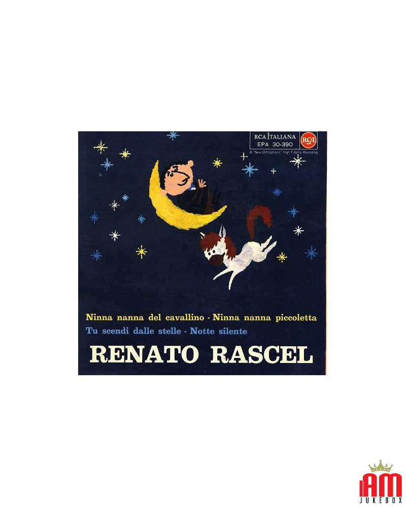 Silent Night [Renato Rascel] - Vinyl 7", 45 RPM, EP, Mono [product.brand] 1 - Shop I'm Jukebox 