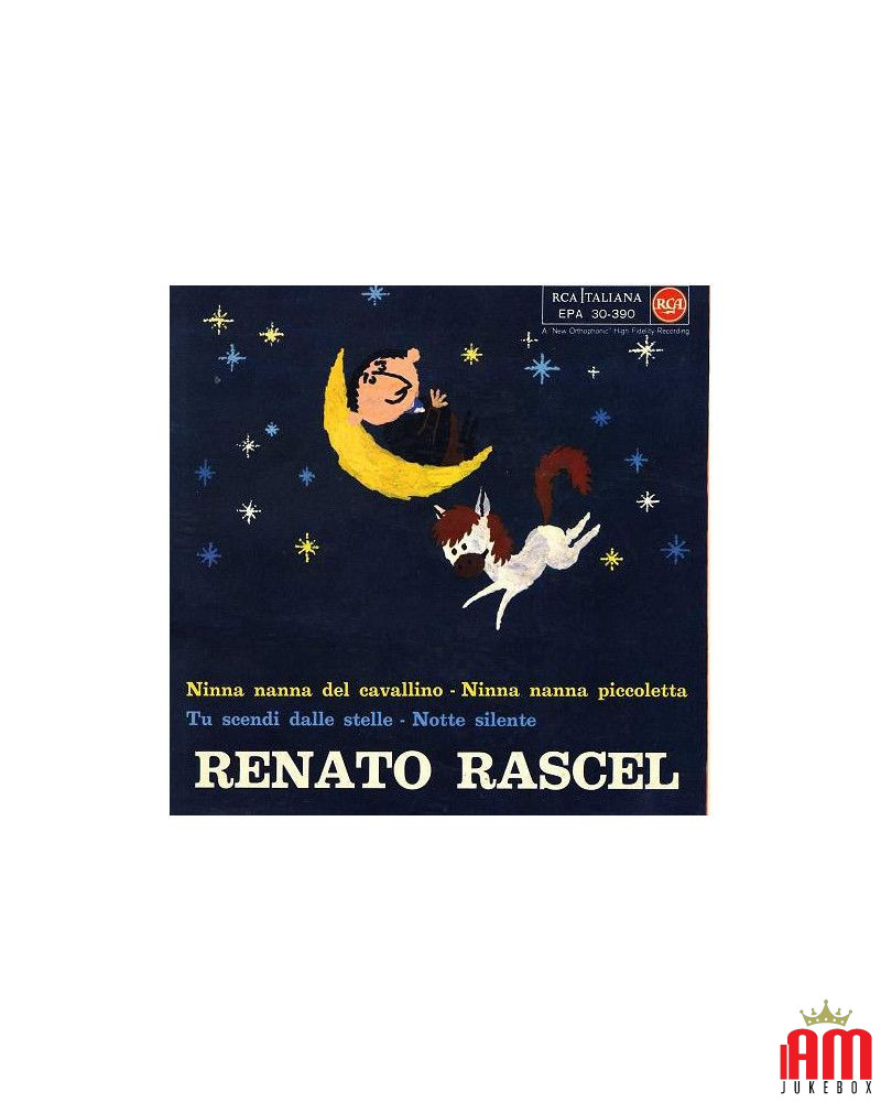 Silent Night [Renato Rascel] - Vinyl 7", 45 RPM, EP, Mono