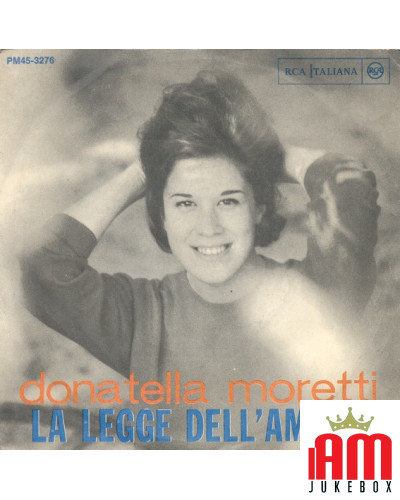 Das Gesetz der Liebe nicht füttern [Donatella Moretti] - Vinyl 7, 45 RPM, Mono [product.brand] 1 - Shop I'm Jukebox 