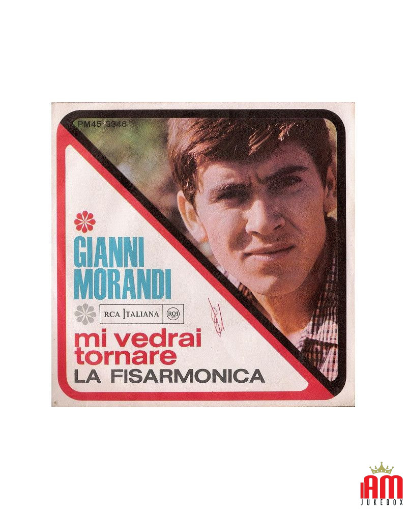 Mi Vedrai Tornare   La Fisarmonica [Gianni Morandi] - Vinyl 7", 45 RPM