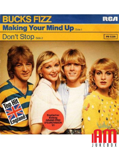 Making Your Mind Up [Bucks Fizz] - Vinyl 7", 45 RPM, Single, Stereo