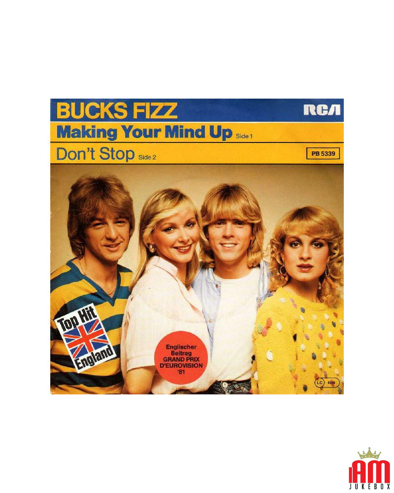 Deinen Verstand schaffen [Bucks Fizz] - Vinyl 7, 45 RPM, Single, Stereo [product.brand] 1 - Shop I'm Jukebox 