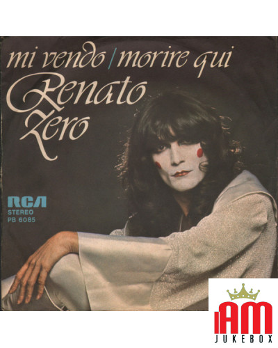 Mi Vendo Morire Qui [Renato Zero] - Vinyl 7", 45 RPM, Stereo [product.brand] 1 - Shop I'm Jukebox 