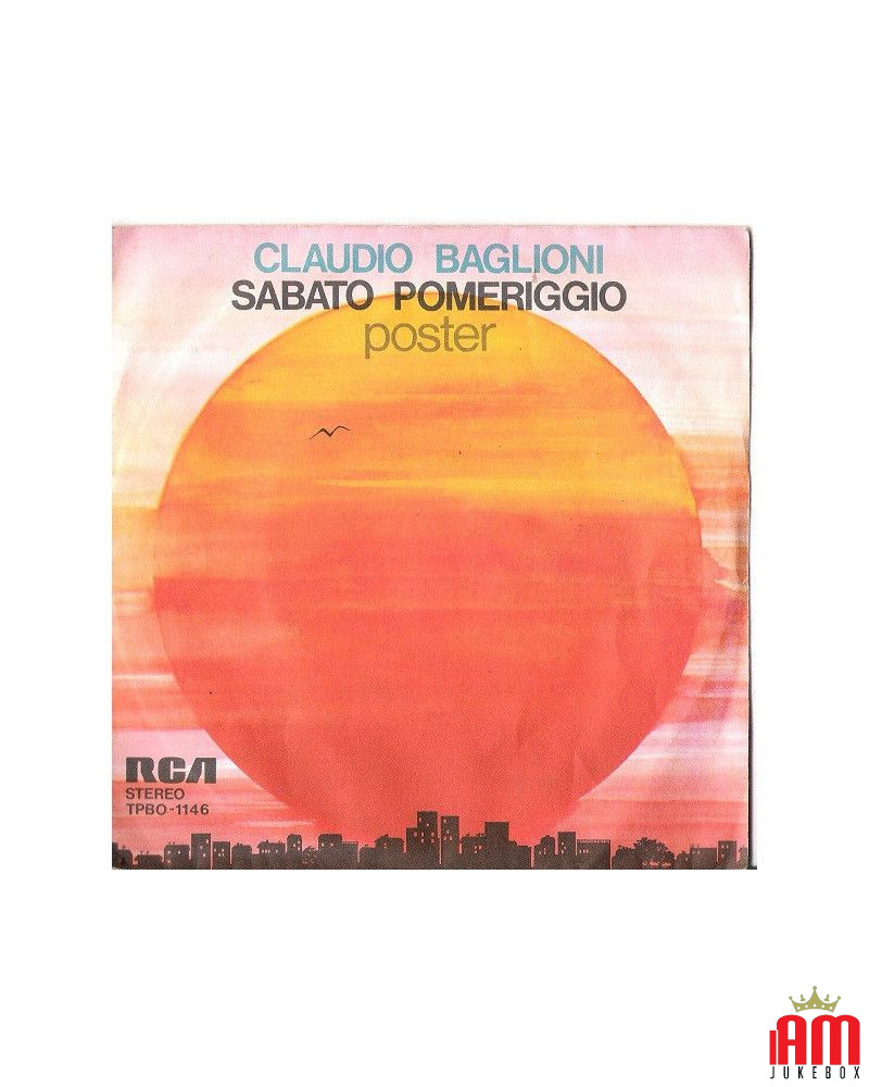 Sabato Pomeriggio [Claudio Baglioni] - Vinyl 7", 45 RPM