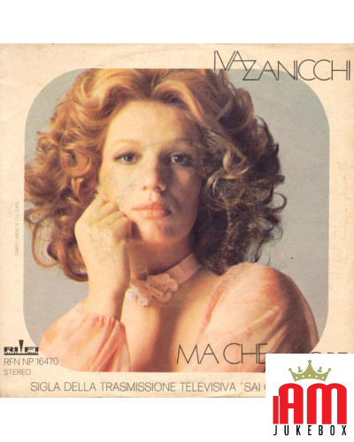 Ma Che Amore [Iva Zanicchi] - Vinyl 7", 45 RPM, Stereo [product.brand] 1 - Shop I'm Jukebox 