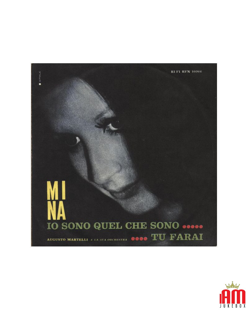 Io Sono Quel Che Sono   Tu Farai [Mina (3)] - Vinyl 7", 45 RPM