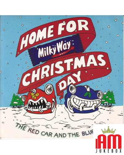 Home For Christmas Day [The Red Car And The Blue Car] - Vinyl 7", 45 RPM [product.brand] 1 - Shop I'm Jukebox 