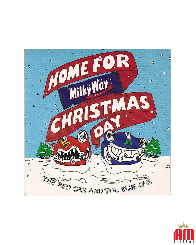 Home For Christmas Day [The Red Car And The Blue Car] - Vinyl 7", 45 RPM