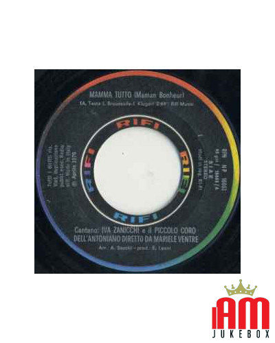 Alle Maman Bonheur [Iva Zanicchi,...] - Vinyl 7, 45 RPM, Stereo [product.brand] 1 - Shop I'm Jukebox 