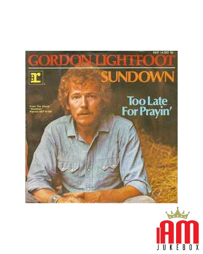 Sundown [Gordon Lightfoot] - Vinyl 7", 45 RPM, Single