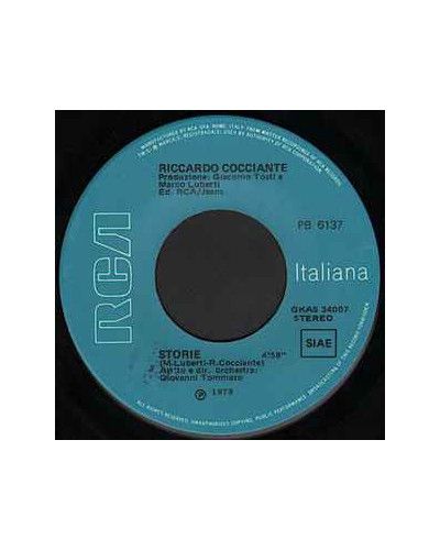 A Mano A Mano   Storie [Riccardo Cocciante] - Vinyl 7", 45 RPM, Stereo