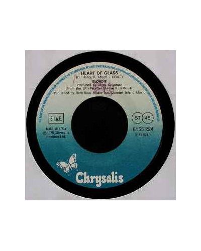 Heart Of Glass [Blondie] - Vinyl 7", 45 RPM [product.brand] 1 - Shop I'm Jukebox