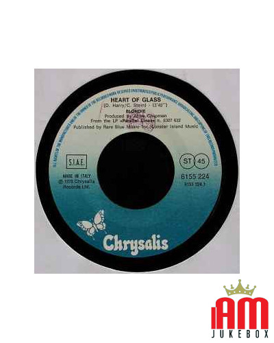 Heart Of Glass [Blondie] - Vinyl 7", 45 RPM, Single, Stereo [product.brand] 1 - Shop I'm Jukebox 