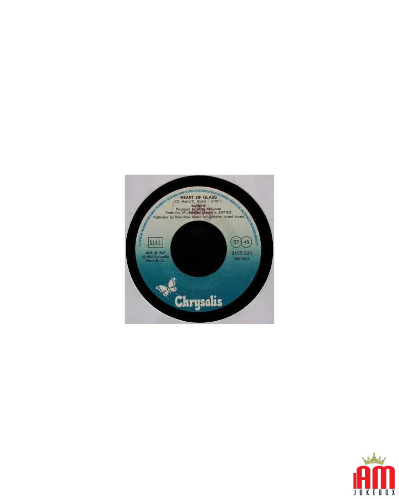 Heart Of Glass [Blondie] - Vinyl 7", 45 RPM, Single, Stereo [product.brand] 1 - Shop I'm Jukebox 