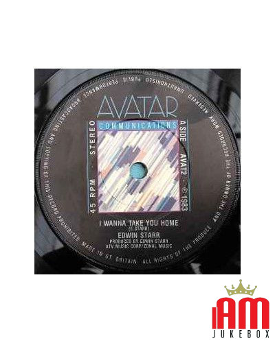 I Wanna Take You Home [Edwin Starr] - Vinyl 7", Single [product.brand] 1 - Shop I'm Jukebox 