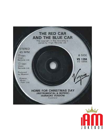 Home For Christmas Day [The Red Car And The Blue Car] - Vinyl 7", 45 RPM