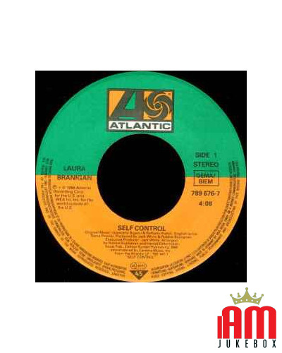 Self Control [Laura Branigan] - Vinyl 7", 45 RPM, Single, Stereo [product.brand] 1 - Shop I'm Jukebox 