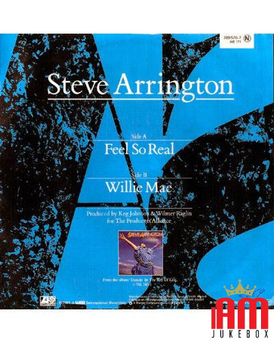 Feel So Real [Steve Arrington] – Vinyl 7", 45 RPM, Single, Stereo [product.brand] 1 - Shop I'm Jukebox 