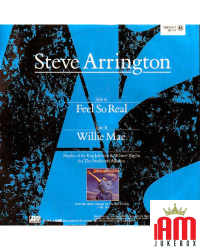 Feel So Real [Steve Arrington] - Vinyl 7", 45 RPM, Single, Stereo [product.brand] 1 - Shop I'm Jukebox 