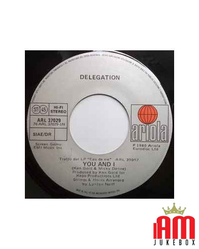 You And I Put A Little Love On Me [Delegation] - Vinyl 7", 45 RPM, Single [product.brand] 1 - Shop I'm Jukebox 