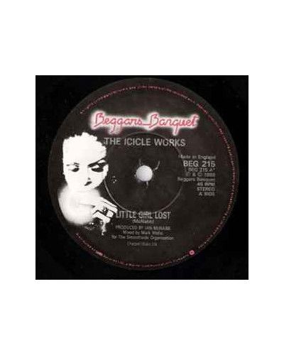 Little Girl Lost [The Icicle Works] - Vinyl 7", 45 RPM, Single, Stereo [product.brand] 1 - Shop I'm Jukebox 