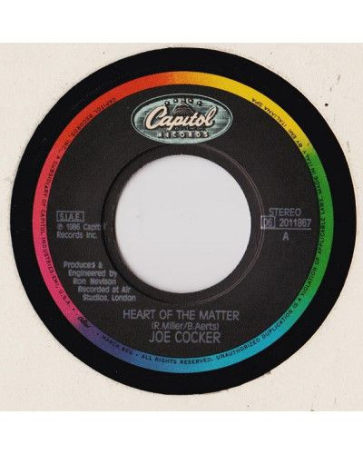 Heart Of The Matter Don't You Love Me Anymore [Joe Cocker] - Vinyle 7", 45 tours, stéréo [product.brand] 1 - Shop I'm Jukebox 