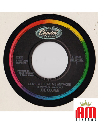 Heart Of The Matter Don't You Love Me Anymore [Joe Cocker] - Vinyl 7", 45 RPM, Stereo [product.brand] 1 - Shop I'm Jukebox 