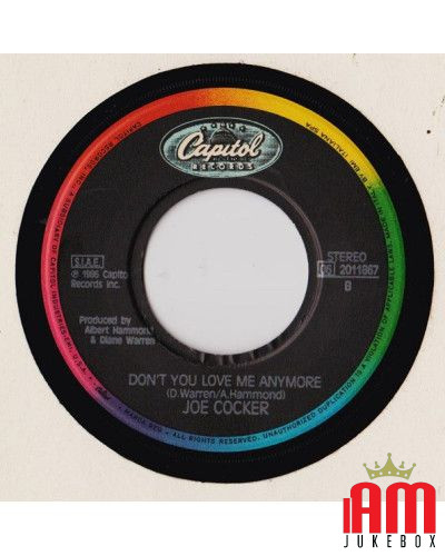 Heart Of The Matter Don't You Love Me Anymore [Joe Cocker] - Vinyle 7", 45 tours, stéréo [product.brand] 1 - Shop I'm Jukebox 