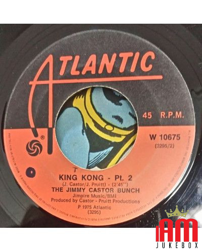 King Kong Part 1-Part 2 [The Jimmy Castor Bunch] - Vinyl 7", 45 RPM, Single [product.brand] 1 - Shop I'm Jukebox 