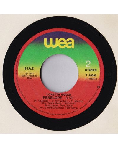 Il Mio Prossimo Amore [Loretta Goggi] - Vinyl 7", 45 RPM, Single