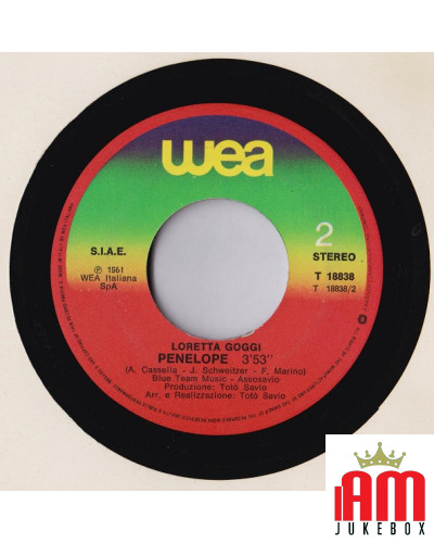 Il Mio Prossimo Amore [Loretta Goggi] - Vinyl 7", 45 RPM, Single [product.brand] 1 - Shop I'm Jukebox 