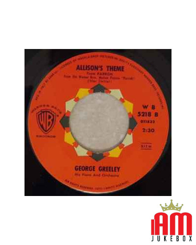 Lucy's Theme Allison's Theme (From Parrish) [George Greeley] - Vinyl 7", 45 RPM [product.brand] 1 - Shop I'm Jukebox 